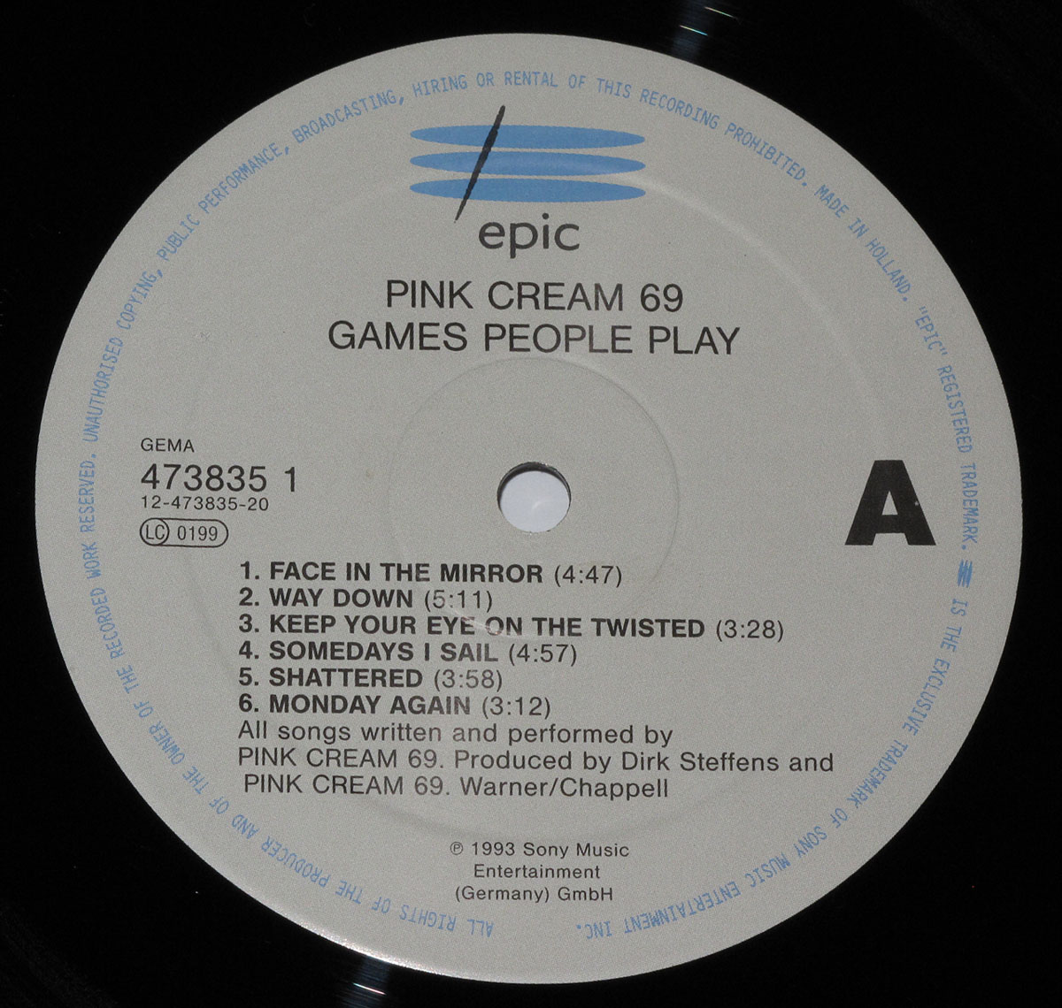 High Resolution Photo pink cream 69 games people play 